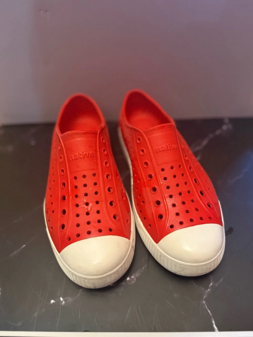 Native Red Kids Slip-On Water-Resistant Shoe - Picture 2 of 6